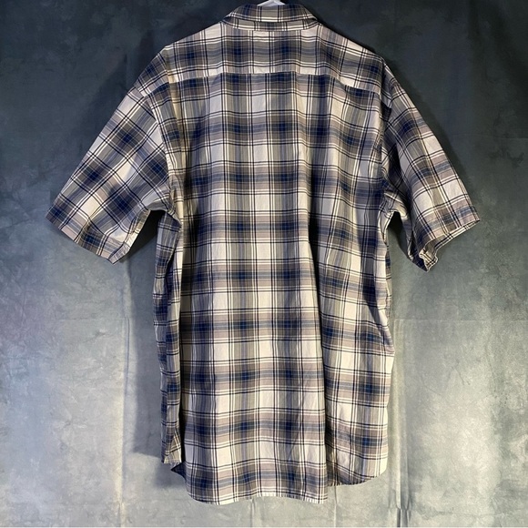 Noble Outfitters Shirt Mens XXL - T Plaid Short Sleeve Button Up Outdoor - Picture 2 of 7